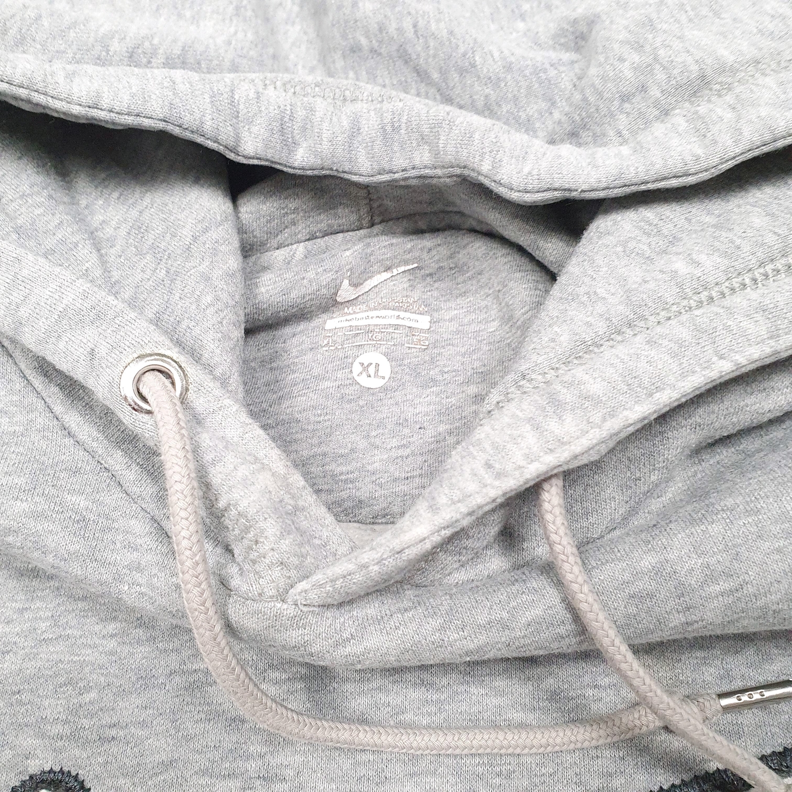 NIKE Hoodie Swoosh Jumper Sweatshirt Mens XL image 2