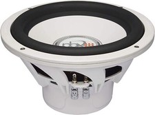 PowerBass XL-1040MF - 10" Single 4-Ohm 200W / 400W-MAX Marine Subwoofer w/ Grill
