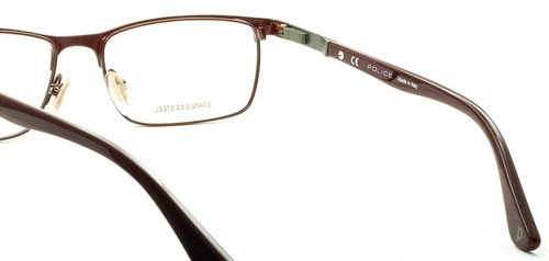 POLICE BLOCK 5 VPL790 COL.08CK 55mm Eyewear FRAMES RX Optical Eyeglasses - New - Picture 6 of 13