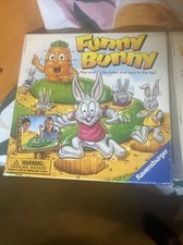 Vintage Funny Bunny Childrens Game by Ravensb...