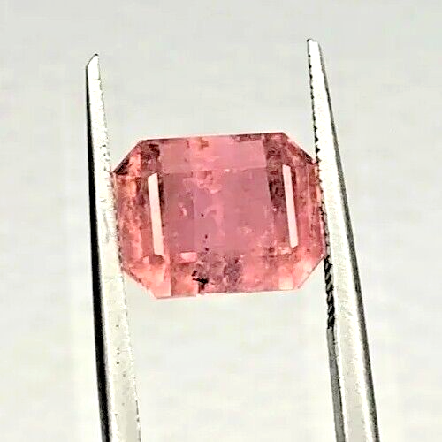 3.85 ct Natural Pink Faceted Afghan Tourmaline Loose Gemstone - Picture 2 of 6