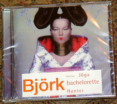 BJORK HOMOGENIC ORIGINAL CD STICKERED RARO RARE MUMCD9706