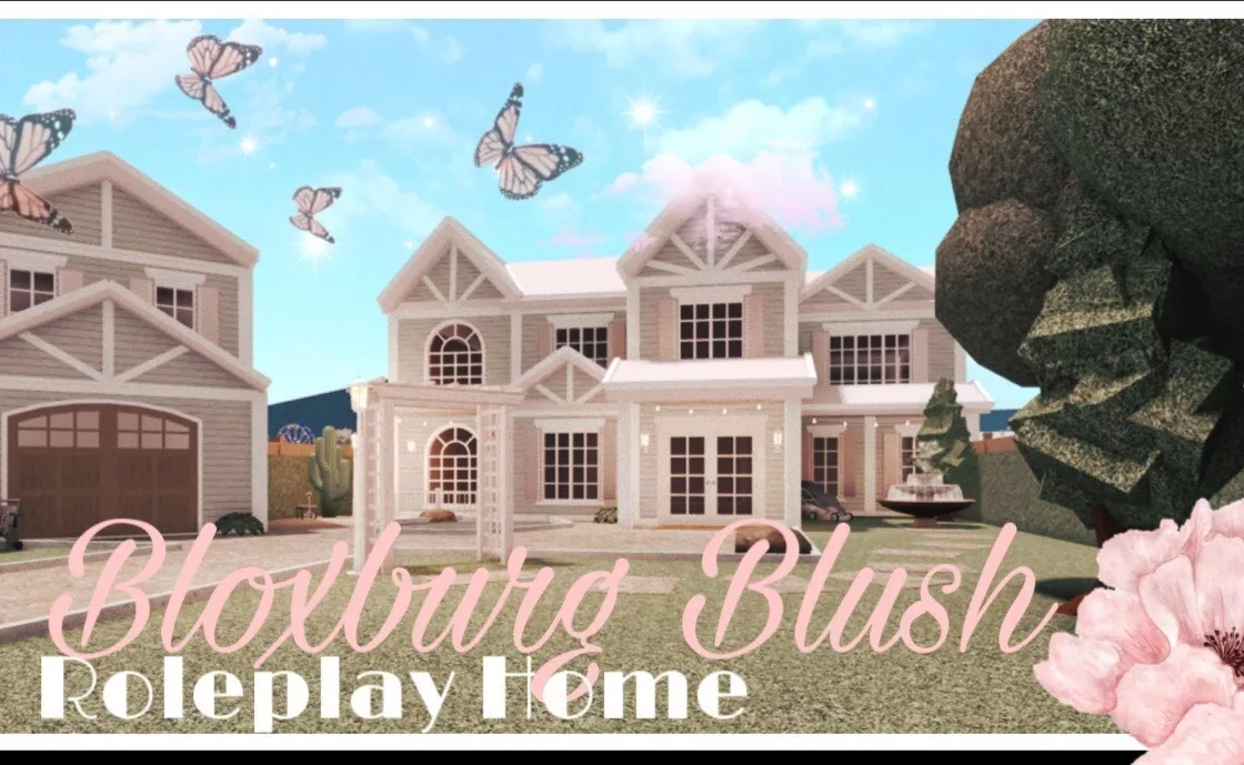 build you a bloxburg luxury blush mansion