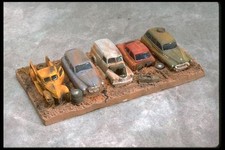 SMC-703 40's  50's Junkyard Scene HO, HOn30 Scale  unfinished 