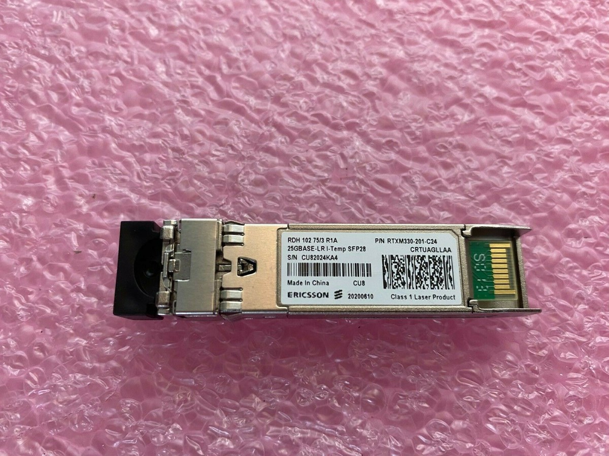 Ericsson RDH10275/3 R1A SFP28 25GBASE-LR I-Temp 10km 1310nm