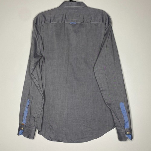 Hugo Boss Orange CliffE Button Down Dress Shirt Men's Size Large - Picture 7 of 8