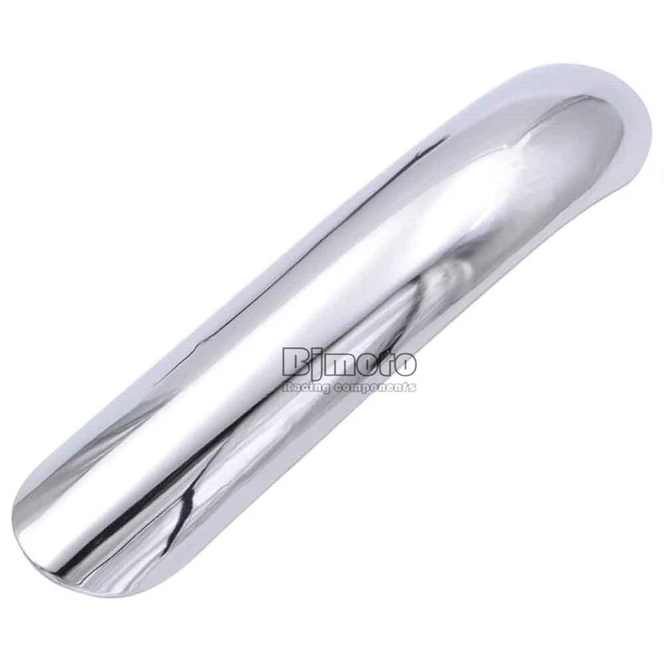 Motorcycle Heat Shield Curve Exhaust Muffler Pipe Covers Heel Guard Universal - Image 3 of 4