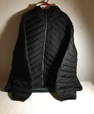 Pulse Brand Black Winter Jacket With Hood Size Xxl
