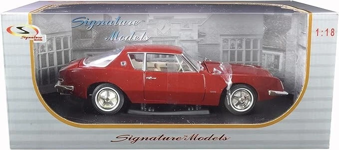Sun Star Models 1:18 Studebaker Golden Hawk Année De Construction 1957 Apache Rouge 6153