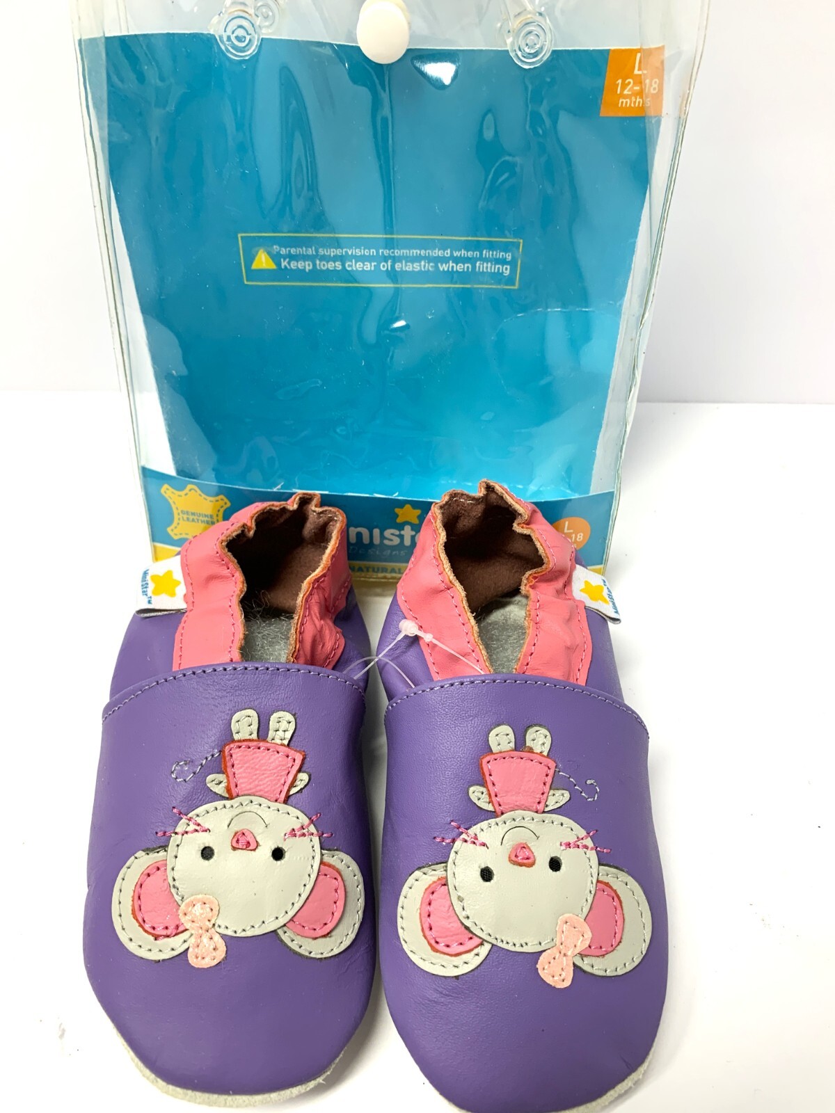 Sz L 12-18months Soft Sole Infant Mouse