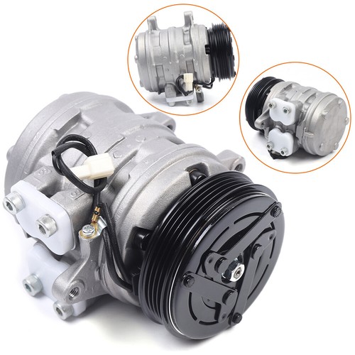 A/C Compressor W/ Clutch For Geo Metro/Tracker Suzuki Swift/Sidekick 1989-1998 - Foto 3 di 17