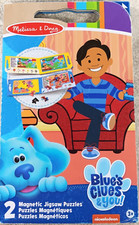 Blues Clues and You 2 Magnetic Jigsaw Puzzles Melissa  Doug Nickelodeon