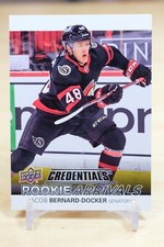 2021-22 Upper Deck Credentials - Rookie Arrivals #RA-33 Jacob Bernard-Docker