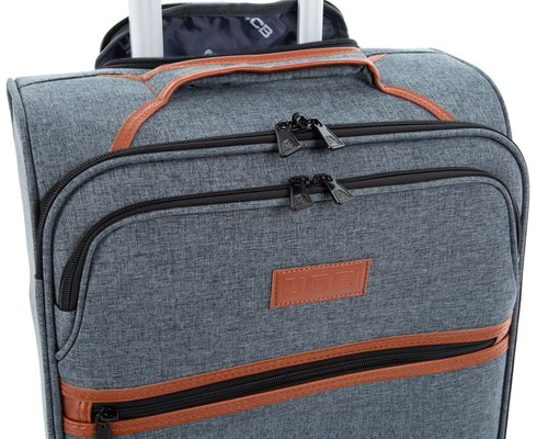 JCB Lightweight Luggage Suitcase, Quality Cabin Bag Case, 4 Easy Spinner Wheels - Picture 18 of 30