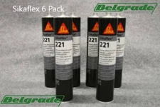 Sikaflex-221 Adhesive and Sealant 10.1 fl. oz Cartridge White (6PK)