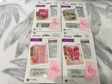 LOT OF 4 Gemini Gatefold Stamp & Die - by Crafter's Companion 693948  New