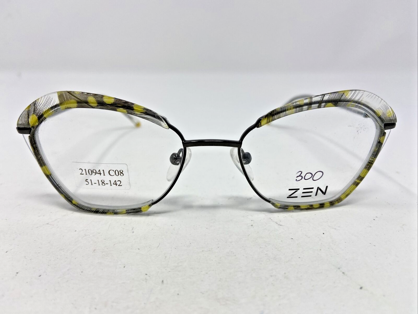 Zen Spain Chaillot 210941 C08 51-18-142 Silver/Spot Full Rim Eyeglasses ...