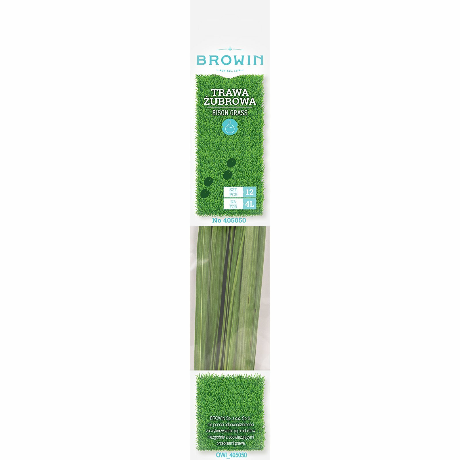Bison Grass for 4l - Alcoholic Drink Condiment Hierochloe Odorata Vodka Flavour