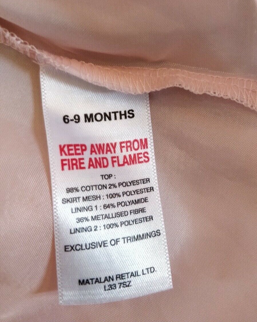 MATALAN Baby Girls Tutu Skirt Short Sleeve Dress Multicoloured 69