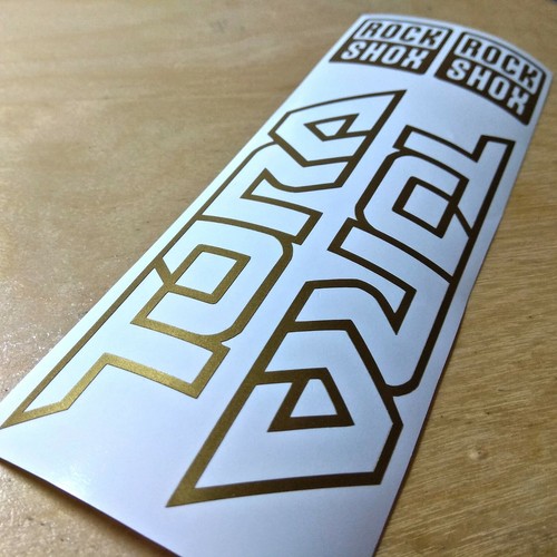 Pegatina Vinilo ROCK SHOX RECON TORA REBA Fork HORQUILLA Decal Aufkleber Sticker - Bild 4 von 24