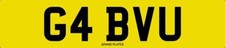 GABE GABRIELLE NUMBER PLATE G4 BVU GABBY GABY GAB VU CAR REGISTRATION FEES PAID