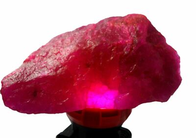DYED Natural 7100-7200 Ct Pink Ruby Big Gemstone Mined Rough EGL Certified JNL