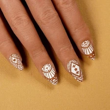Gingerbread House: Deck the Dough (MXM139) - Nail Stamping Plate