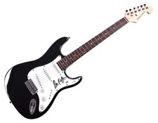 The Stray Cats Lee Rocker Signed Autographed Guitar ACOA PSA
