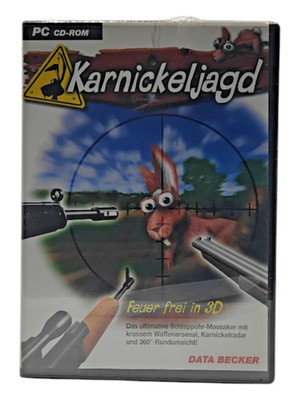   Karnickeljagd von Data Becker - (PC DVD Spiel) (DE) OVP  NEU SEALED NEW 