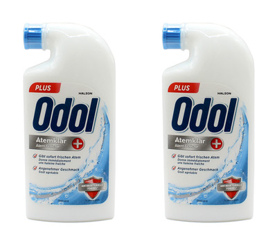 Odol Plus Atemklar Mundspülung Mundwasser , 2x125ml EAN5054563125187