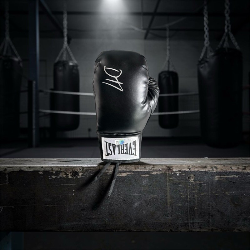Devin Haney Signed Everlast Boxing Glove – Beckett Authenticated COA Auto