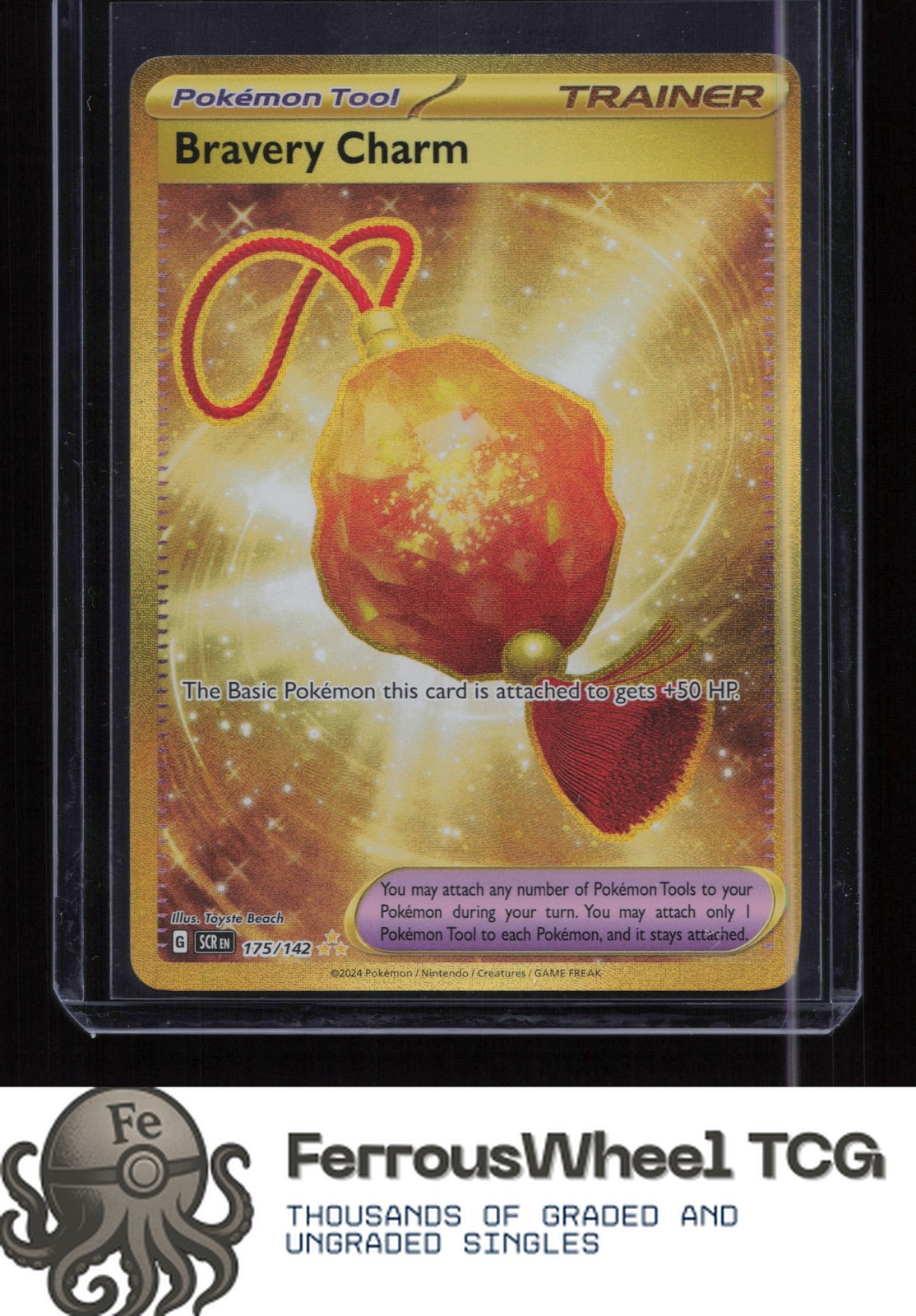 Bravery Charm 175/142 - SV07: Stellar Crown - (NM)