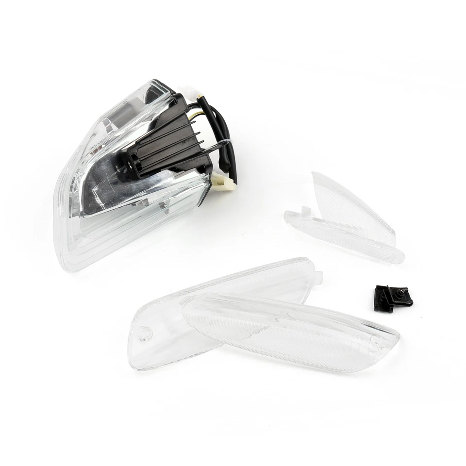 Luz trasera LED transparente con señales de giro apta para Aprilia RSVR Factory RSV1000 E Foto 2 de 4