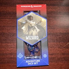 Wizard Class Dice - Set of 16 Blue - Sirius Dice D&D RPG