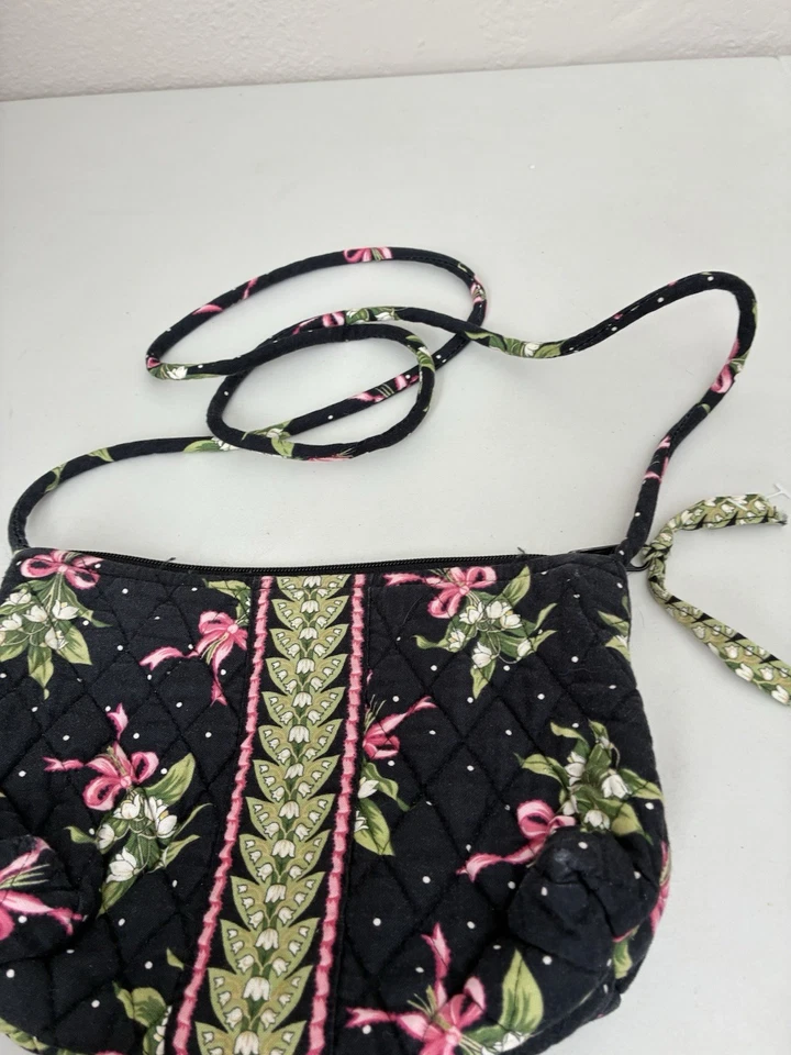 Vera Bradley New Hope 2004 Cintas Rosa Pequeño Bandolera Cartera Pecho Ca Awarenes Foto 2 de 4
