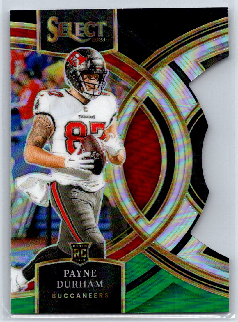 Payne Durham Panini Select #155 Die-Cut Green