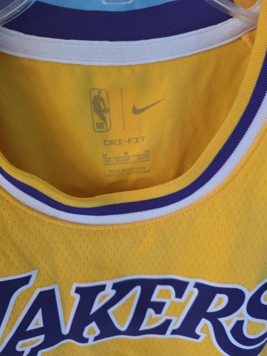 Nike Lebron James Los Angeles Lakers Jersey Youth Size Medium Boys 10-12 - Picture 3 of 7
