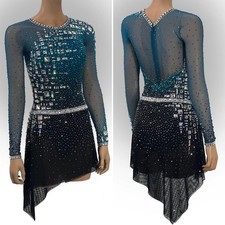 Stylish Ice skating dress figure skating competition dance costume
