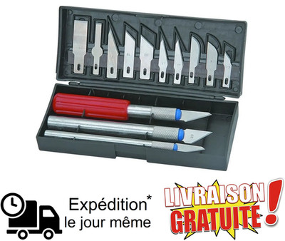Kunststoff - Präzisionsmesser Skulptur Stift 13 Klinge Polymer Ton Keramik