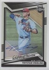 2022 Panini Elite Extra Edition Signatures Trystan Vrieling #100 Auto 2d9