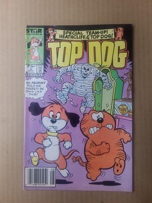 TOP DOG #9 - STAR COMICS/MARVEL - 1996 - HEATHCLIFF AND TOP DOG TEAM-UP