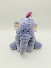 Disney Lumpy Plush Winnie Pooh Heffalump Purple Elephant Park Exclusive 11"
