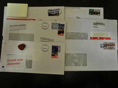 6 Briefe Moderne Post Sachsen Privatpost - Bild 1 von 4