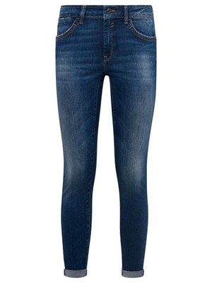 MAVI Damen Jeans LEXY Mid-Rise Super Skinny, Blau dark brushed glam, W31 L27