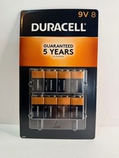 Duracell Coppertop 9V Alkaline Batteries - 8 Pack Exp Mar 2029 182