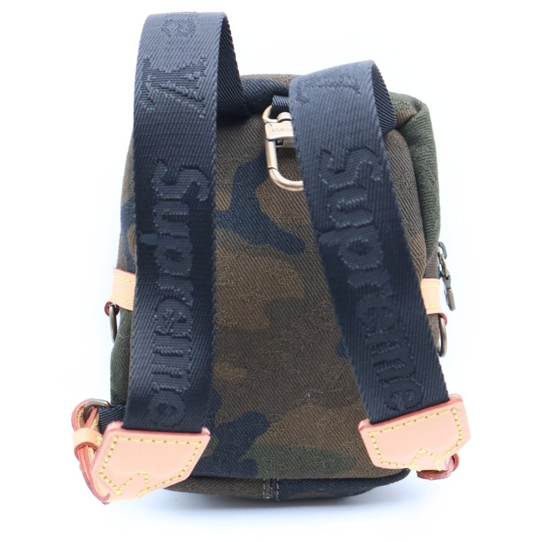 Louis Vuitton 17aw X Supreme Apollo Nano Backpack Charm Camouflage Camo Used d33 image 2