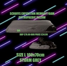 SCRUFFS EXPEDITION MEMORY FOAM L 100x70cm RRP £79.99 OUR PRICE £34.99