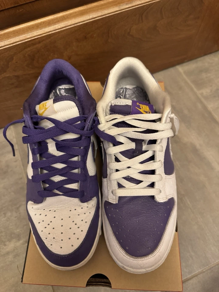 Raro Nike Dunk Low Flip The Old School Hombre’s Talla 9 Mujer’s Talla 10.5 Con Caja Foto 2 de 4