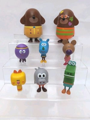 CBeebies Hey Duggee Full Set x8 Figuren Hippie Duggee & Eichhörnchen selten Enid #