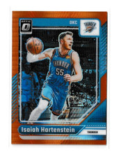 2024-25 Panini Optic Basketball Orange Hyper Prizm Isaiah Hartenstein #67/299